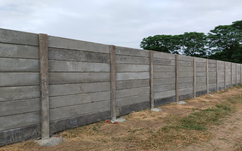 Boundary Wall Construction